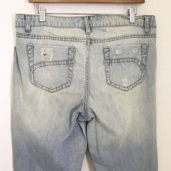 Route 66 Jeans Original Clothing Classic Fit Straight Distressed Size 10 New - Picture 10 of 12